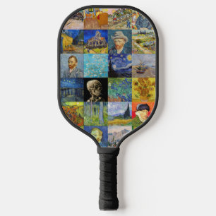 Raquette De Pickleball Vincent van Gogh - chefs-d'oeuvre Mosaic Patchwork