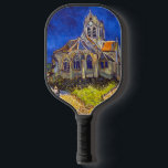 Raquette De Pickleball Vincent van Gogh - L'église d'Auvers<br><div class="desc">L'église d'Auvers / l'Eglise à Auvers-sur-oise par Vincent Van Gogh en 1890</div>