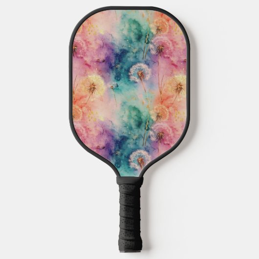 Raquette De Pickleball Vintage Dandelion Abstract Pattern (5) (Recto)