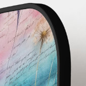 Raquette De Pickleball Vintage Dandelion Abstract Pattern (6) (Détail gauche)