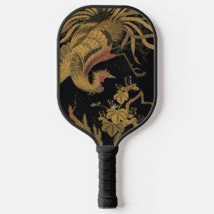 Raquette De Pickleball Vintage Phoenix Gold Black Bird japonais