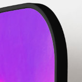 Raquette De Pickleball Violet et Vert (Détail gauche)
