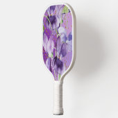 Raquette De Pickleball Violets doux violets floraux (Gauche)