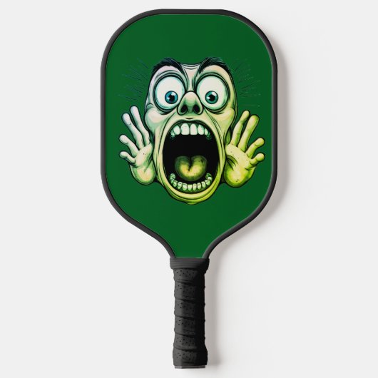 Raquette De Pickleball Visage Fou (Recto)