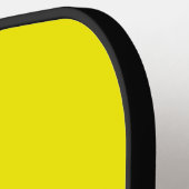 Raquette De Pickleball Visage Mignon Jaune (Détail gauche)