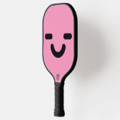 Raquette De Pickleball Visage Satisfait Rose Clair (Gauche)