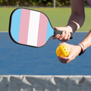 Raquette De Pickleball Visibilité du drapeau de fierté transgenre de Slip