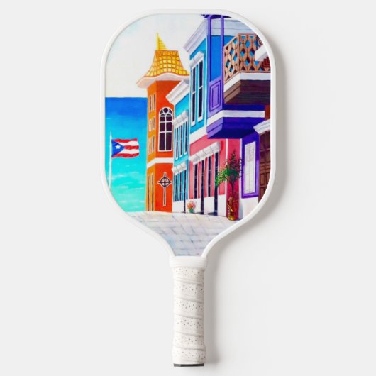 Raquette De Pickleball ¡Viva Puerto Rico! (Recto)