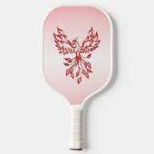 Raquette De Pickleball Vol d'un Phoenix Red (Verso)