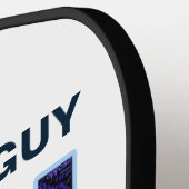 Raquette De Pickleball Vote Blue Resist 2024 Presidential (Détail gauche)