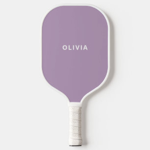 Raquette De Pickleball Votre nom sur Lavender Purple