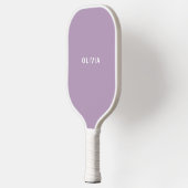 Raquette De Pickleball Votre nom sur Lavender Purple (Gauche)