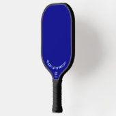 Raquette De Pickleball Votre nom sur Pickleball Paddle bleu clair (Gauche)