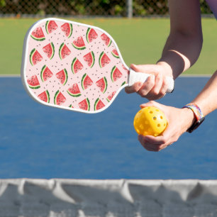 Raquette De Pickleball Watercolor Watermelon Motif de fruits