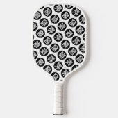 Raquette De Pickleball White Custom Logo business pattern (Verso)