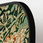 Raquette De Pickleball William Morris Honeysuckle Motif (Détail gauche)