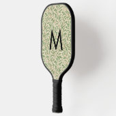 Raquette De Pickleball William Morris Willow Bough Motif Monogramme (Gauche)