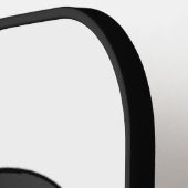 Raquette De Pickleball Yin Yang Amour Et Coeurs (Détail gauche)