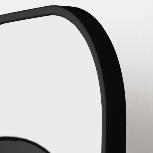 Raquette De Pickleball Yin Yang Amour Et Coeurs (Détail gauche)