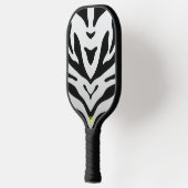 RAQUETTE DE PICKLEBALL ZEBRA STRIPES ABSTRAITES (Gauche)