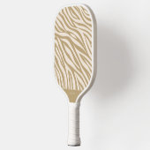 Raquette De Pickleball Zèbre - Beige-Imprimé (Gauche)