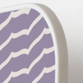 Raquette De Pickleball Zigzag fleuri (Détail gauche)