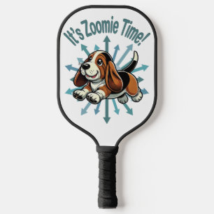 Raquette De Pickleball Zoomie Time Basset Hound