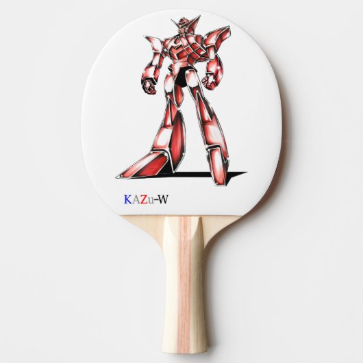 Raquette De Ping Pong 作品番号00016　「エース　ロボ　(Ace　Robot)」 (Devant)