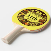 Raquette De Ping Pong 11 janvier - Plus de Jour de l'An (Devant Angle)