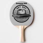 Raquette De Ping Pong 15 janvier - Jour du Casquette (Dos)