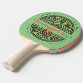Raquette De Ping Pong 17 janvier - Jour des Bootlegger (Devant Angle)