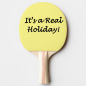 Raquette De Ping Pong 18 janvier - Thesaurus Day (Dos)