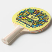 Raquette De Ping Pong 18 janvier - Thesaurus Day (Devant Angle)