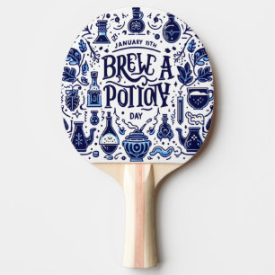 Raquette De Ping Pong 19 janvier - Fête de la potion