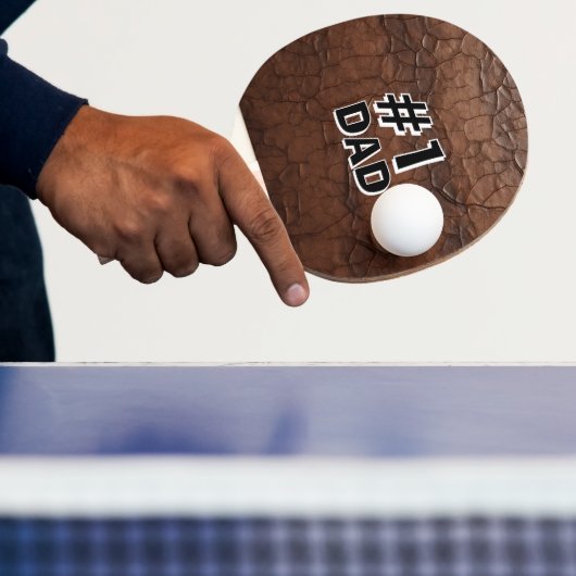 Raquette De Ping Pong #1 Papa Cuir (Insitu)