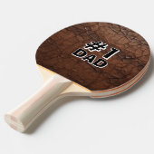 Raquette De Ping Pong #1 Papa Cuir (Devant Angle)