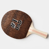 Raquette De Ping Pong #1 Papa Cuir (Côté)