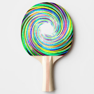 Raquette De Ping Pong 2e Pagaie de pagaie de pagaie à étincelles colorée