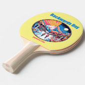 Raquette De Ping Pong 31 janvier - Jour en arrière (Devant Angle)