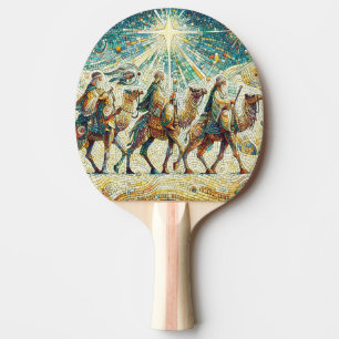 Raquette De Ping Pong 3 hommes sages