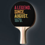 Raquette De Ping Pong 40Th Birthday Gift August 1979 Funny Men Womens 40<br><div class="desc">august birthday gifts,  august celebrity birthdays,  august birthday</div>