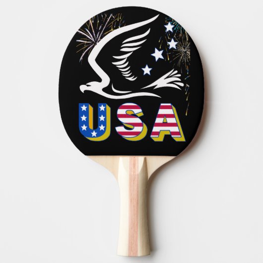 Raquette De Ping Pong 4 juillet (Devant)