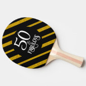 Raquette De Ping Pong 50 et Fabulous Black and Gold (Côté)