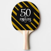 Raquette De Ping Pong 50 et Fabulous Black and Gold (Devant)