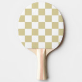 Raquette de Ping Pong à carreaux (Devant)