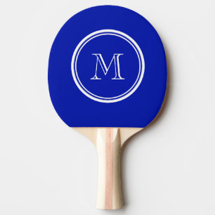 Raquette De Ping Pong À extrémité élevé bleu de safre coloré