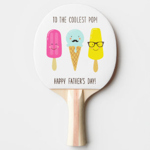Raquette De Ping Pong À la pop la plus froide - Fête des pères