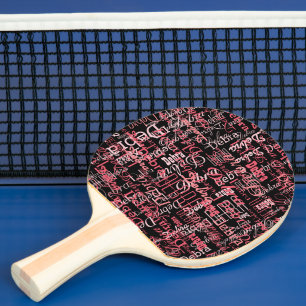 Raquette De Ping Pong À propos des filles et du tennis de table