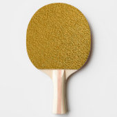 Raquette de Ping Pong à Texture Dorée – Style Impr (Devant)