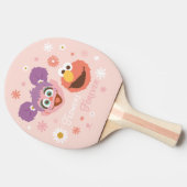 Raquette De Ping Pong Abby Cadabby & Elmo | Fleurs pour toujours (Côté)